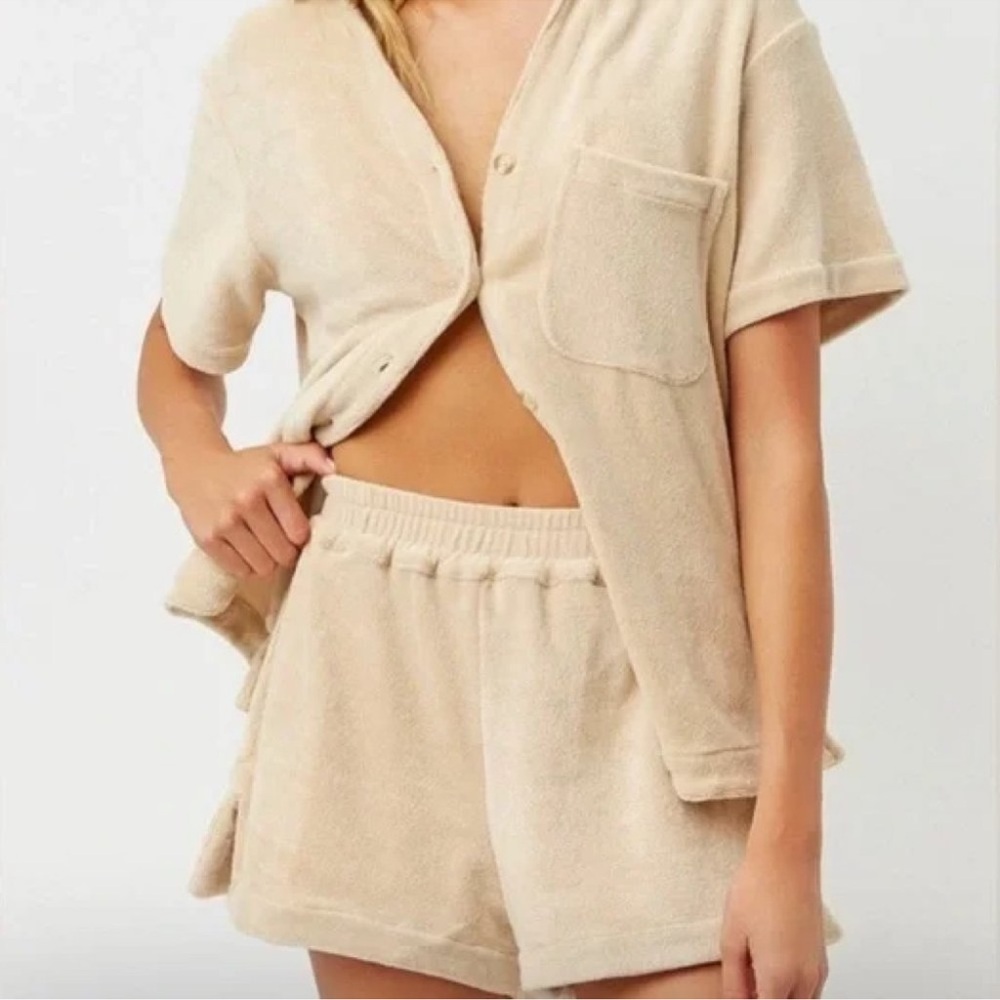Frankie’s Bikinis Terrycloth Short